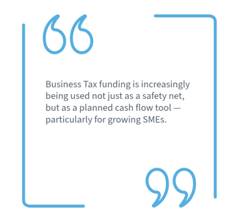 Corporation Tax funding is increasingly being used not just as a safety net, but as a planned cash flow tool — particularly for growing SMEs.